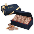 English Butter Toffee in Navy Magnetic Closure Gift Box